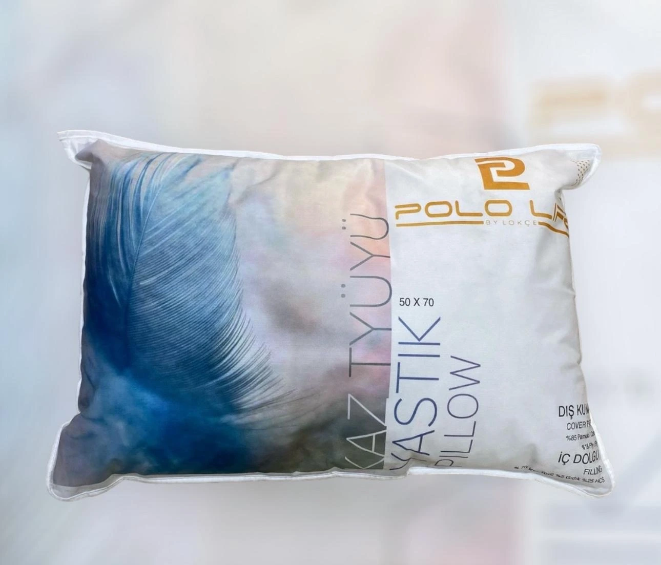 POLOLİFE KAZTÜYÜ YASTIK BİYELİ