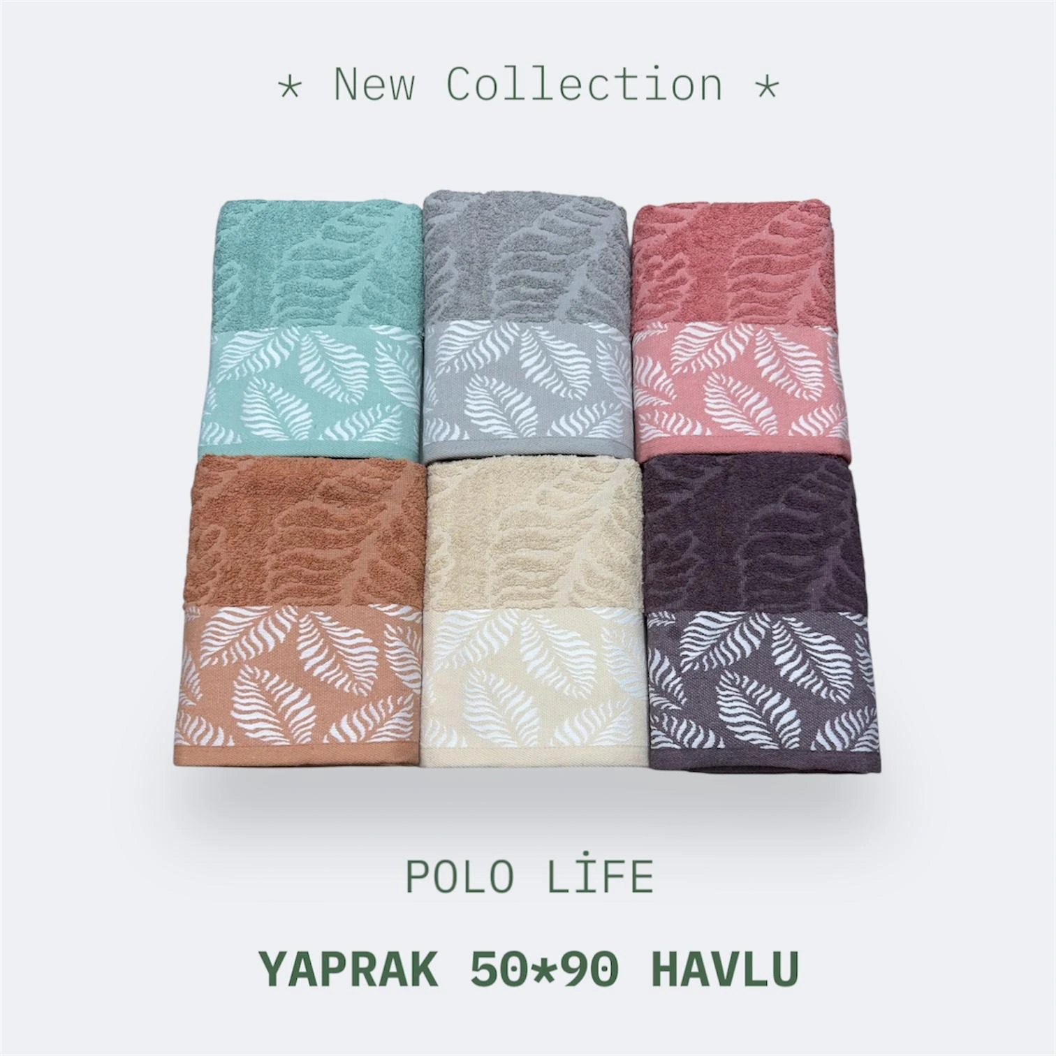 POLOLİFE 50*90 6 LI YAPRAK HAVLU