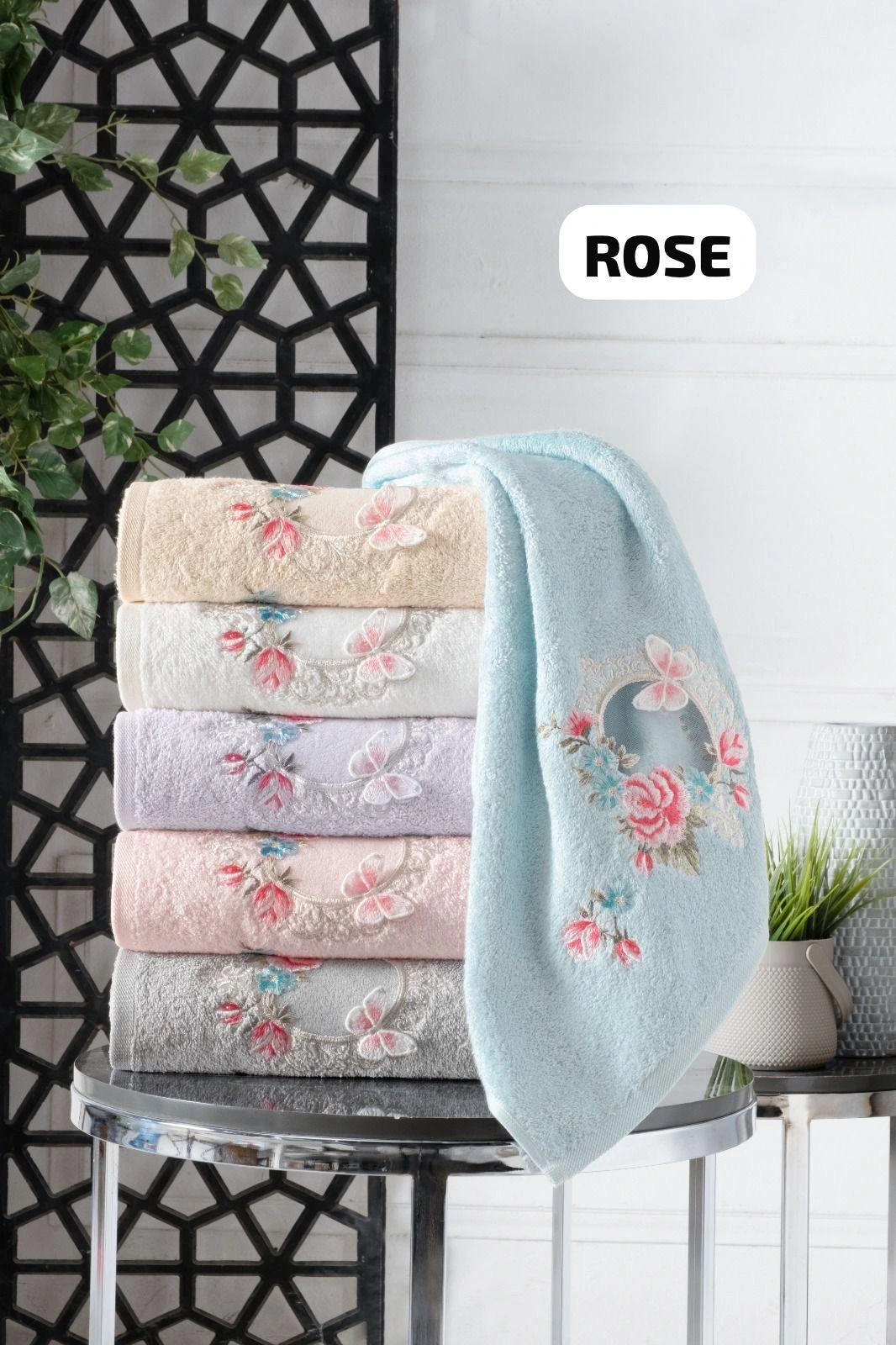 ARLİVA 50*90 ROSE HAVLU
