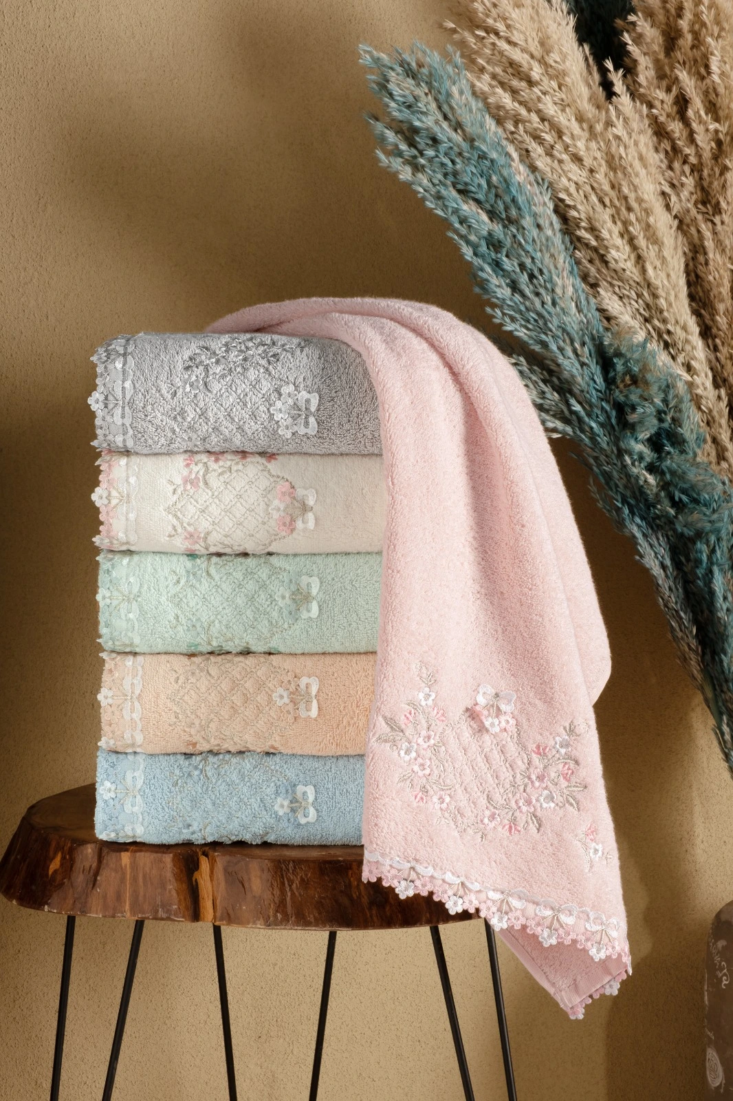 ARLİVA 50*80 6 LI SELEN HAVLU